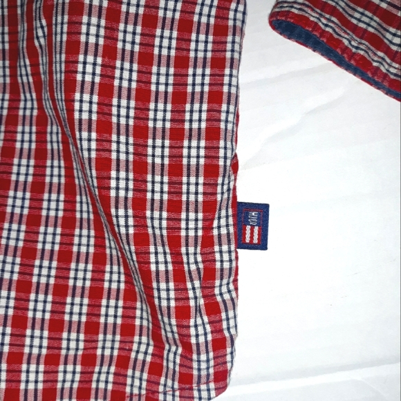 Nice Worn Once Mens Wrangler LS Button Dress Red L - Picture 5 of 10